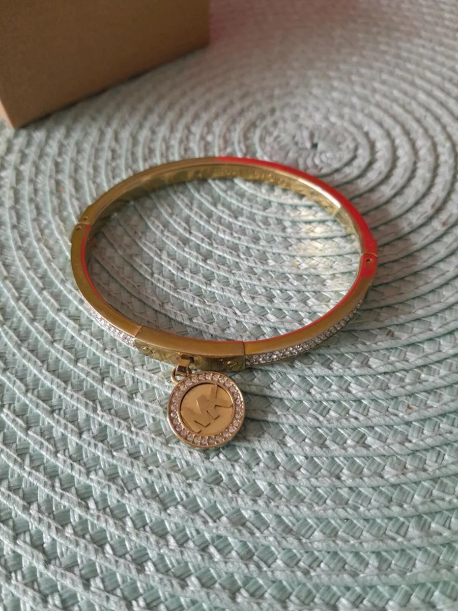MK gold bracelet