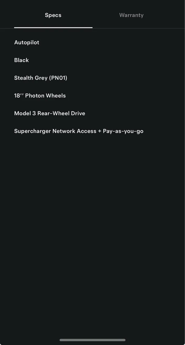 Tesla Model 3 Rear wheel drive - Stealth Grey - Image 2