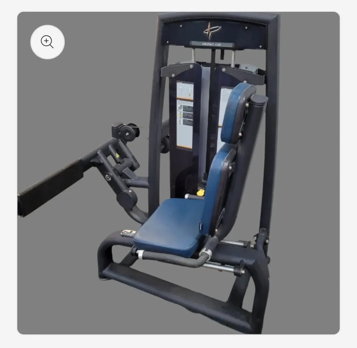 Pulse seated calf press