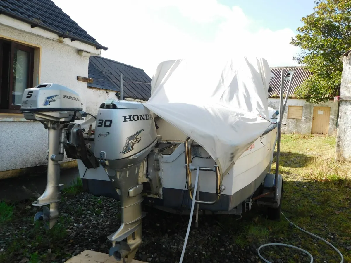 boat & honda outboard - Image 4