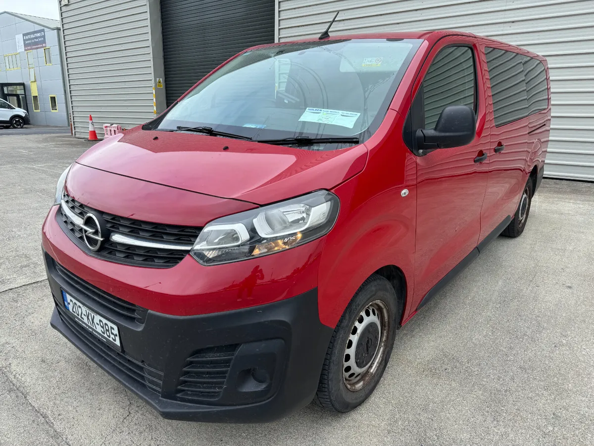 UNRESERVED 2020 OPEL VIVARO 9 SEATER SHUTTLE - Image 1