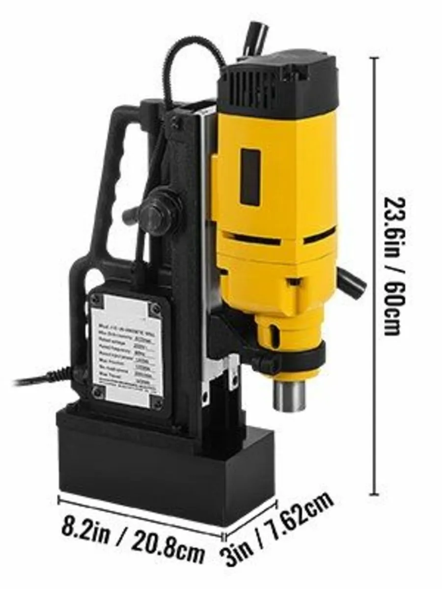 Magnetic Drill 1200W 23mm Base Tapping Tool - Image 2