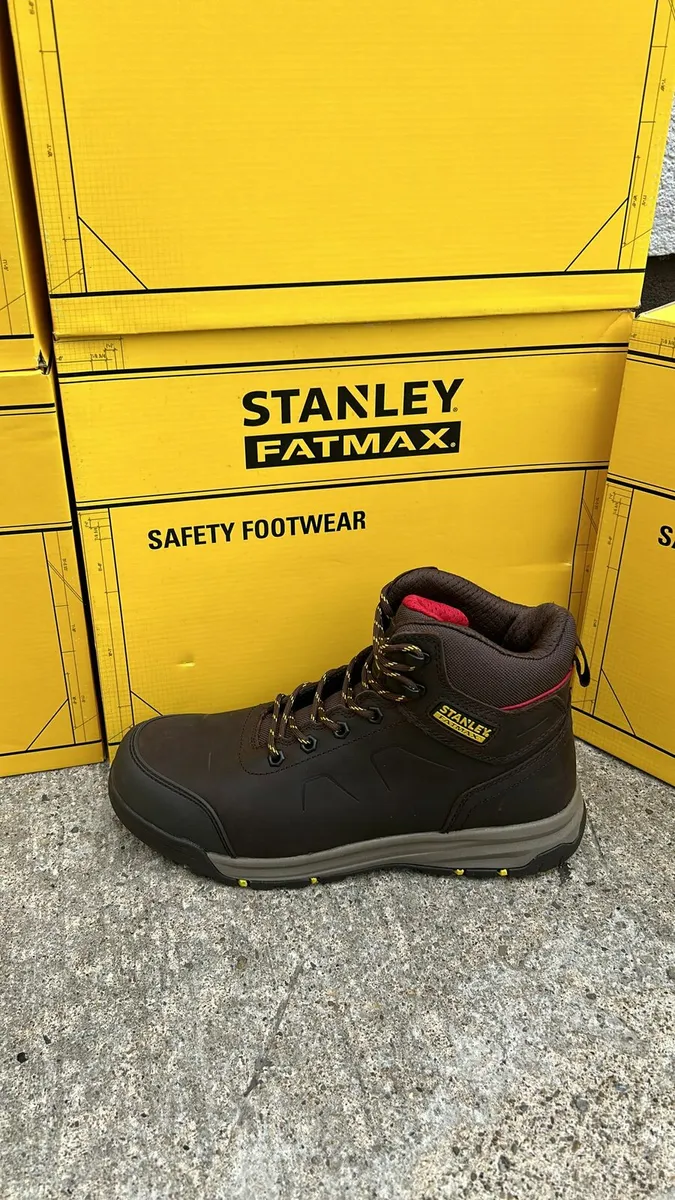 Stanley FatMax boots safety Brown all sizes - Image 3