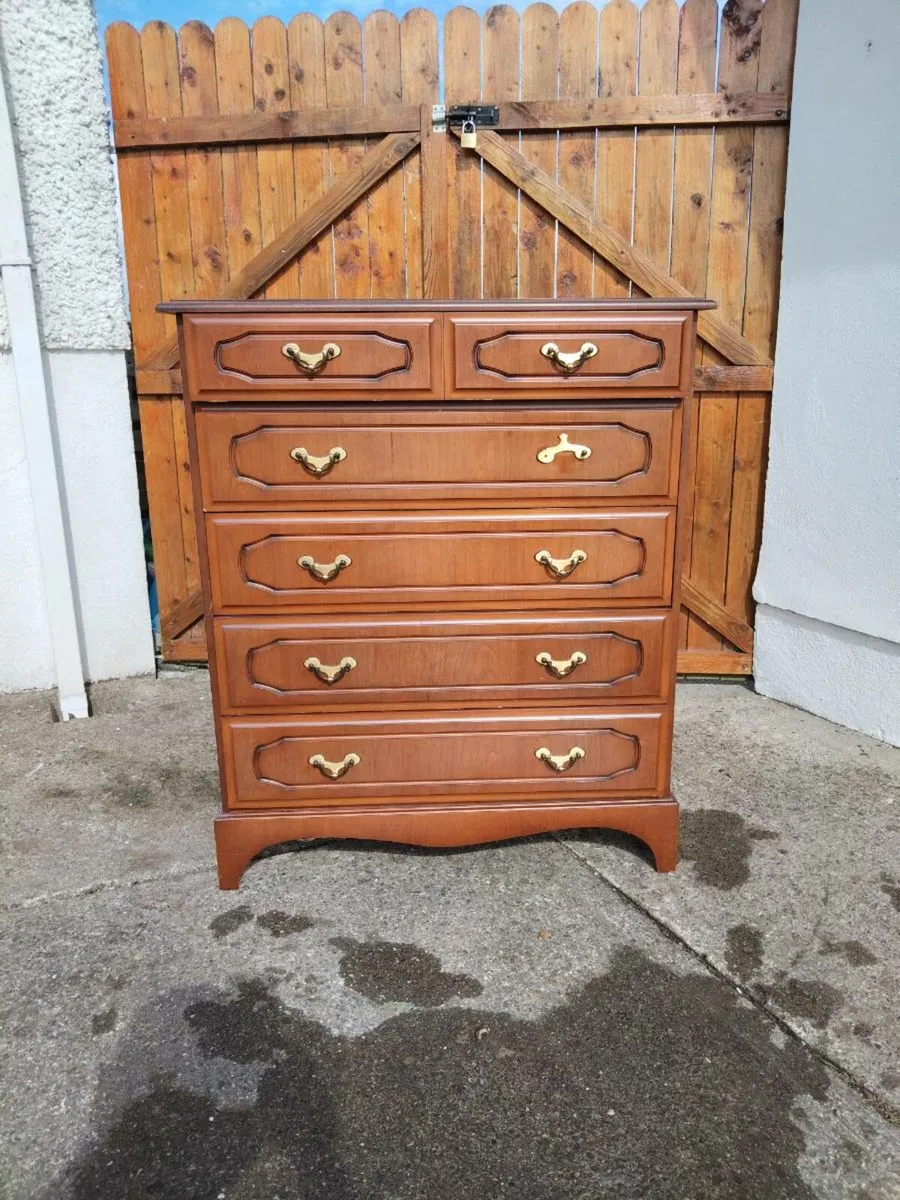 5-drawer Chest of Drawers - Image 1