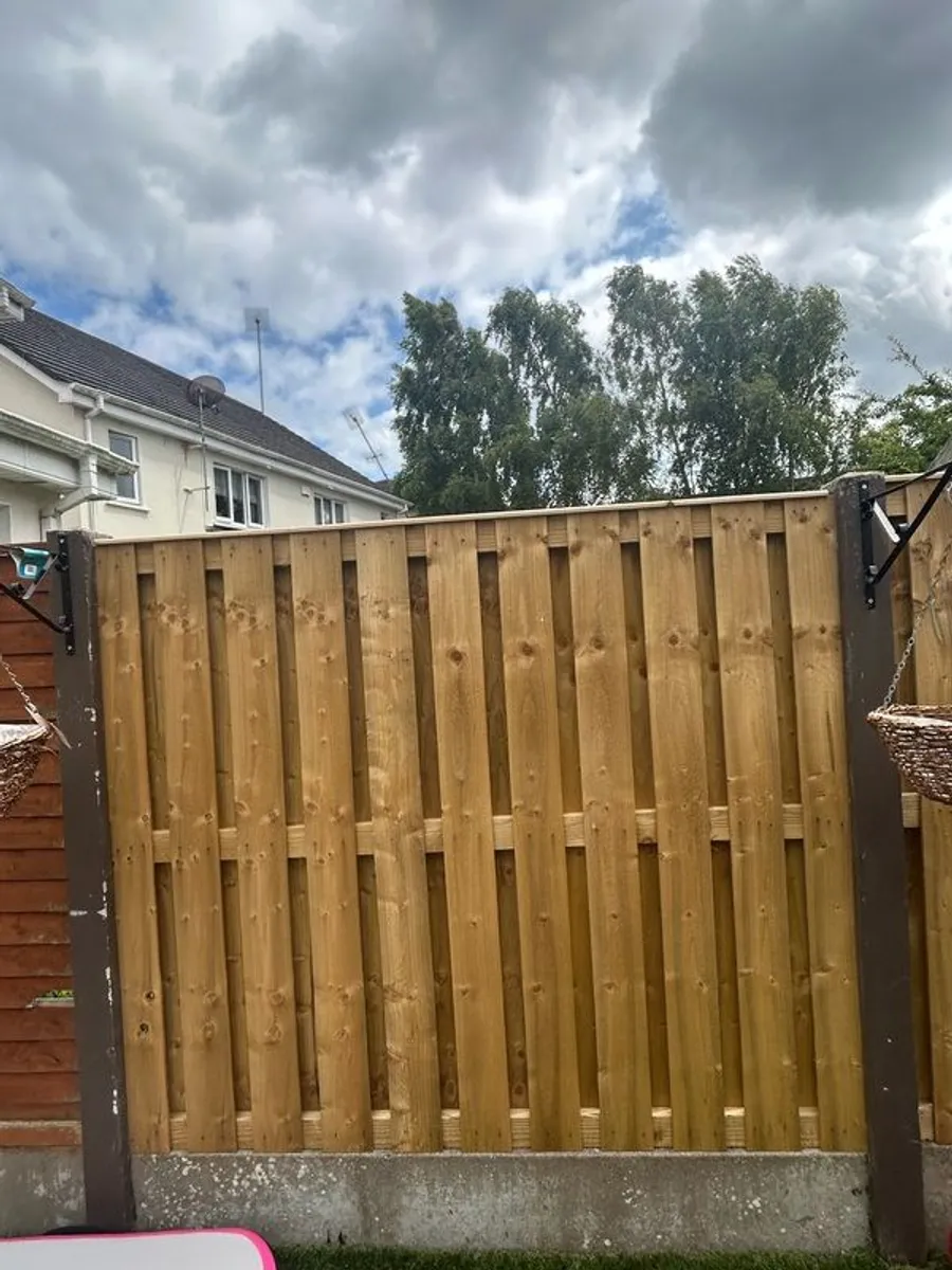 New garden fences - Image 1