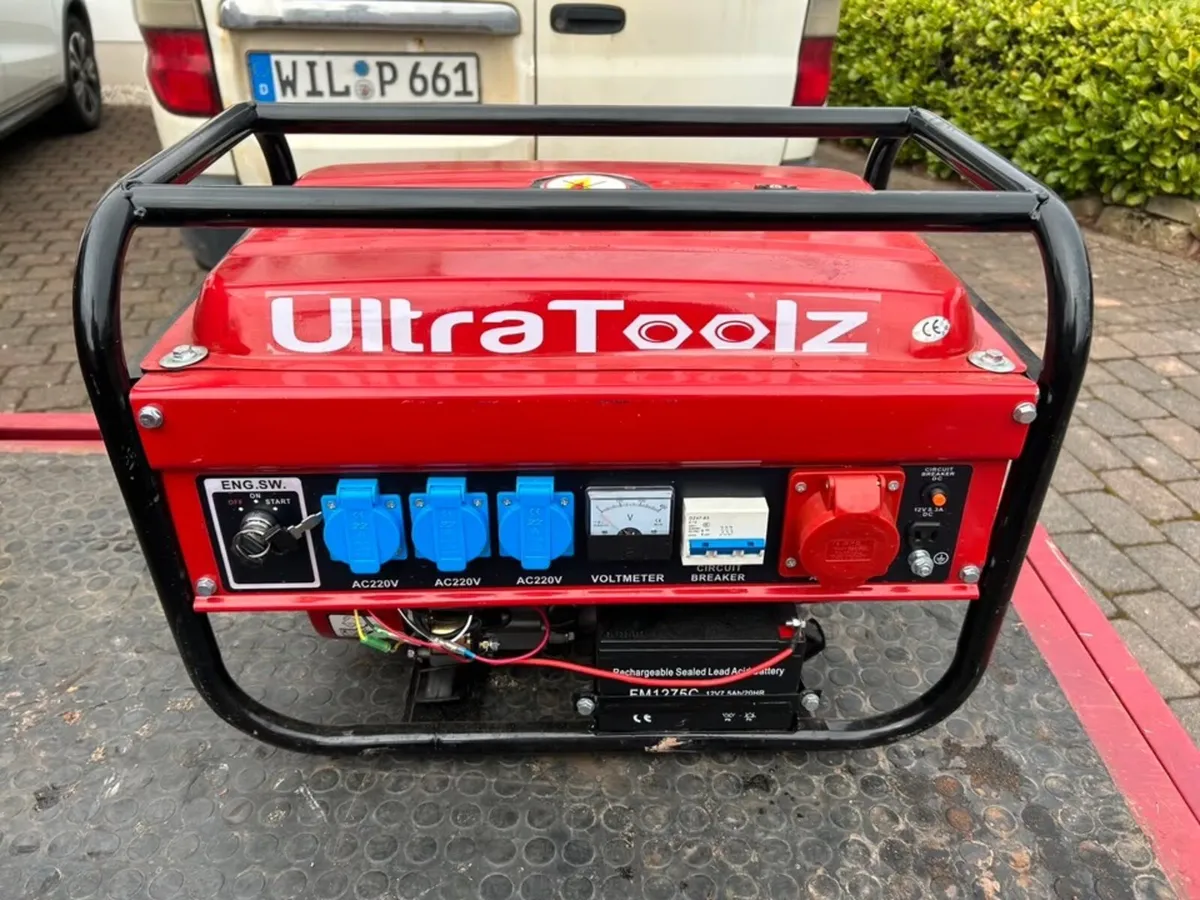 New silent generator 8.5kva key start on sale now - Image 3