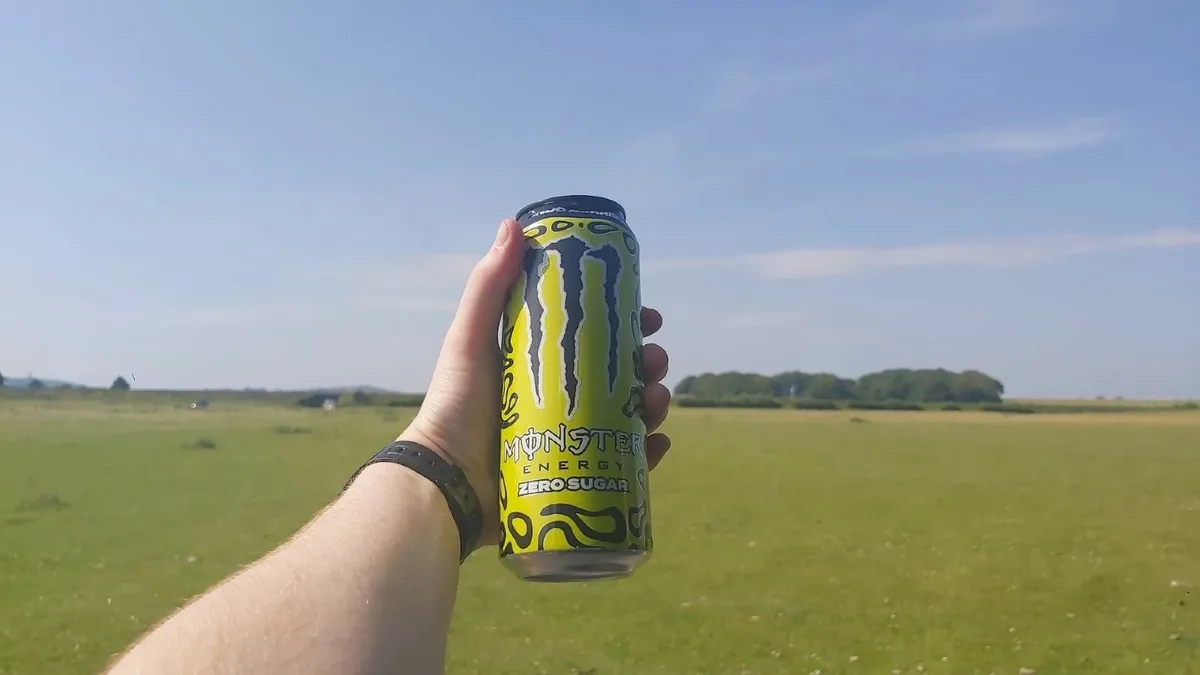 Lando Norris Monster Energy 500ml can