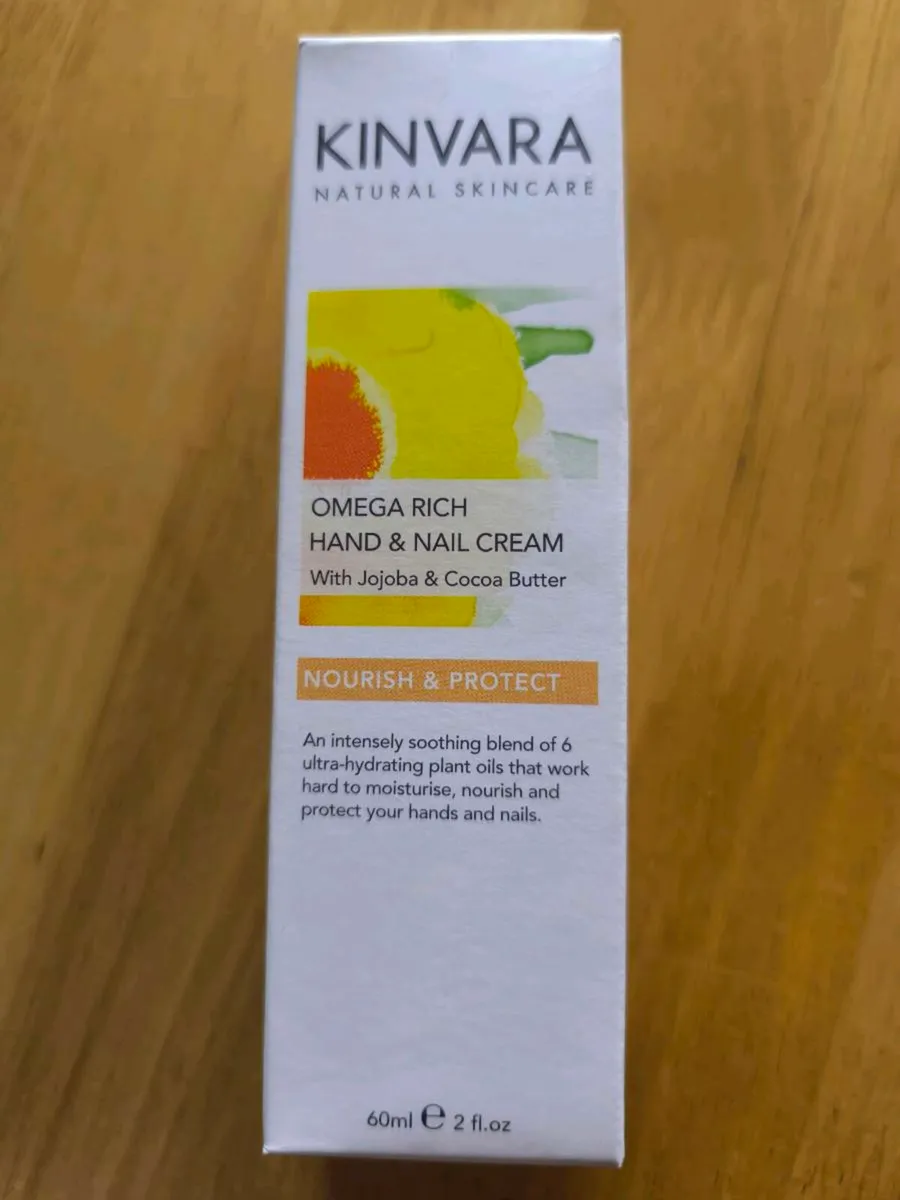 KINVARA Omega Rich Hand and Nail Cream - Image 1