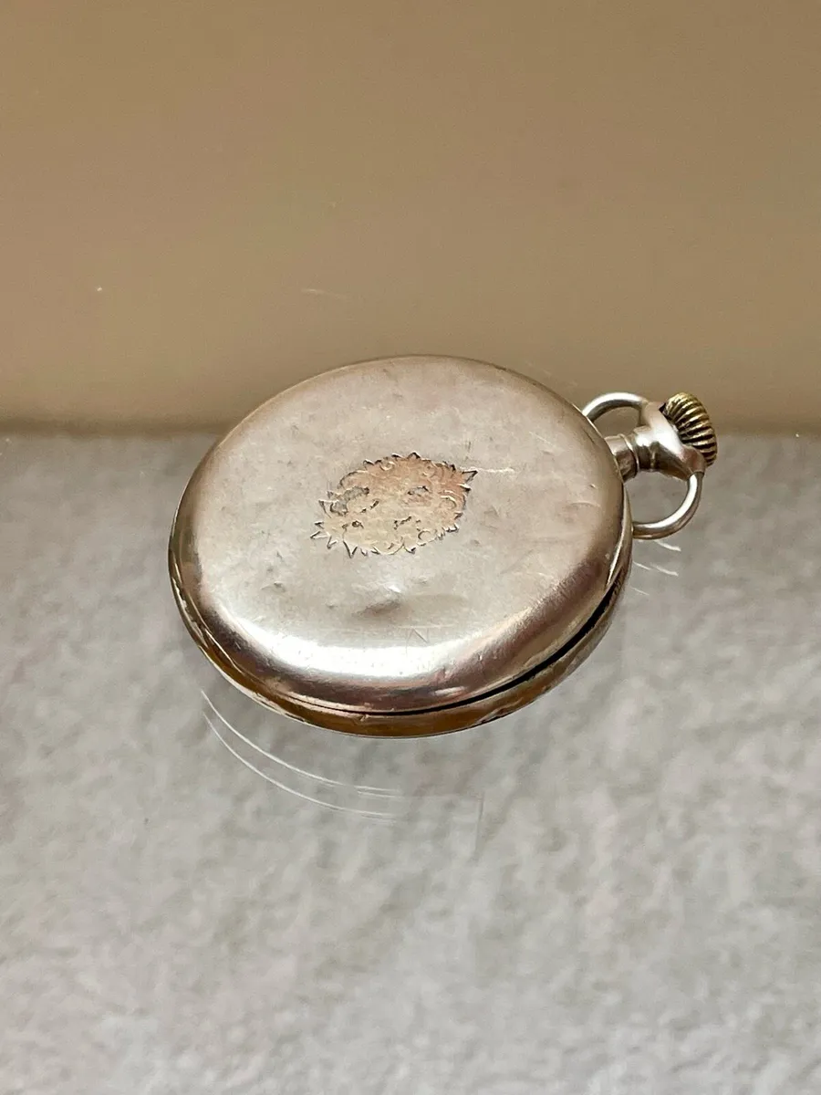 Vintage Silver Pocket Watch - Image 4