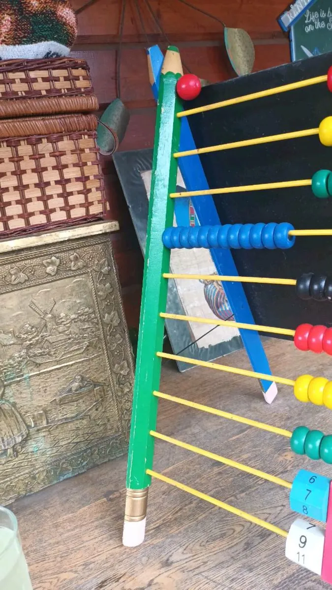 Large Abacus and blackboard, D18 - Image 4