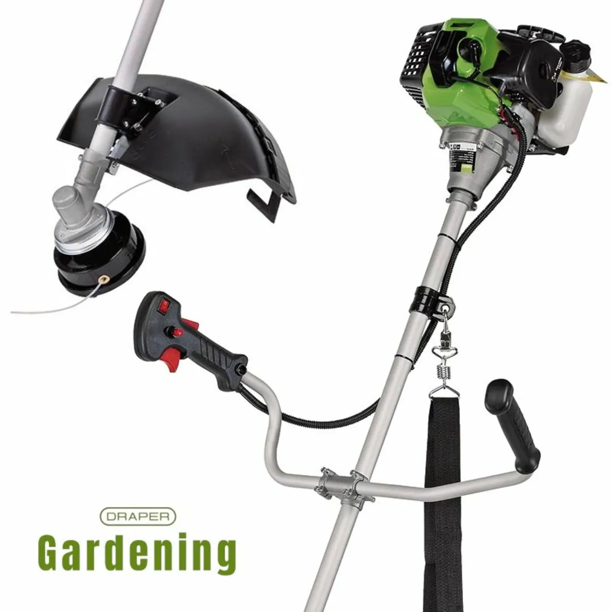 Draper Petrol Brush Cutter and Line Trimmer - Image 3