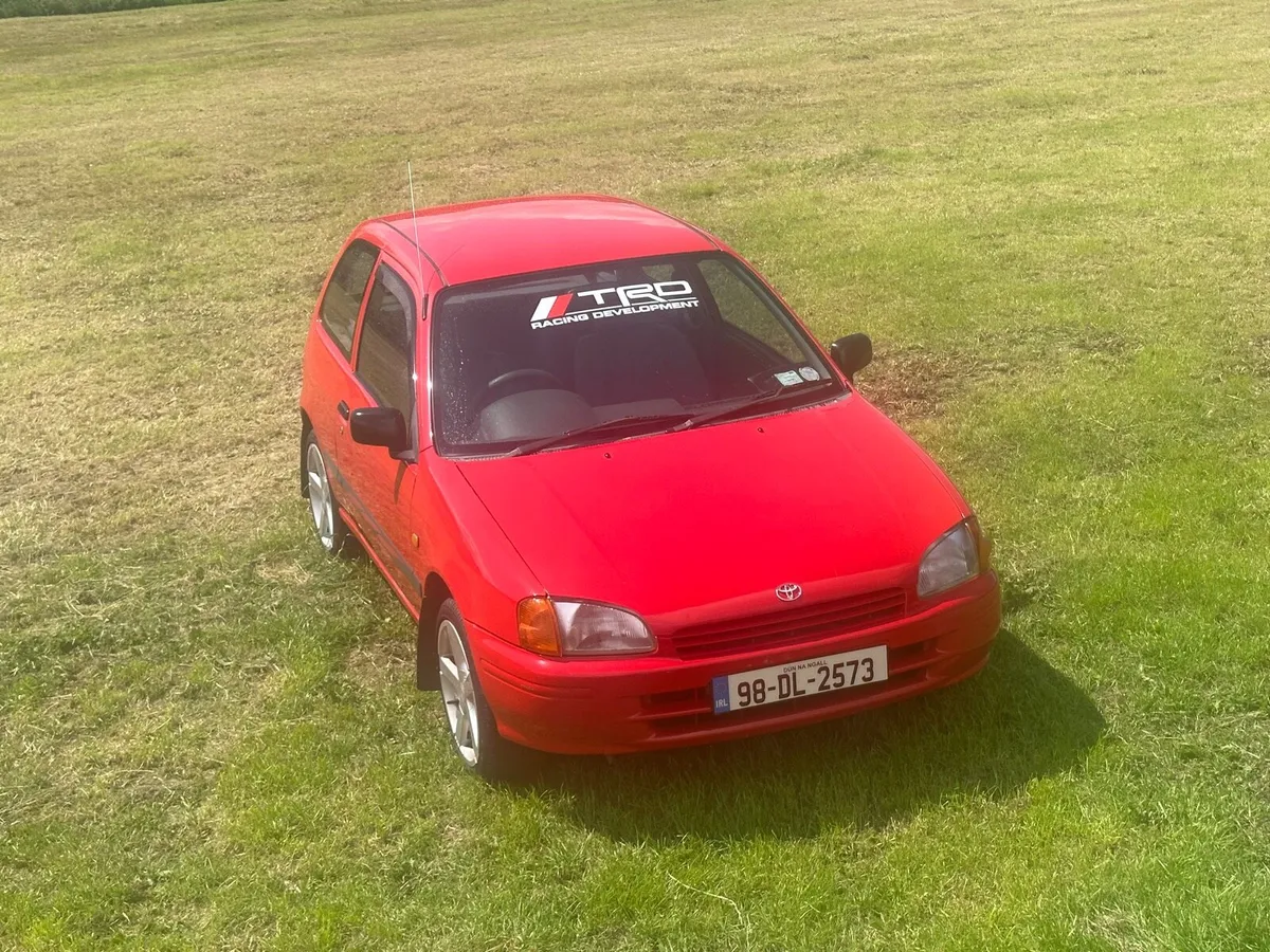 1998 Toyota starlet 3 door - Image 1