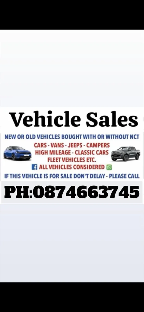Car's vans jeeps lorrys farm equipment wanted - Image 4