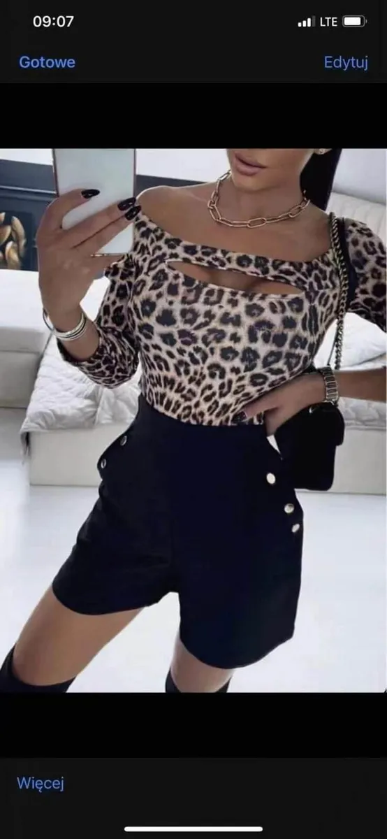 Leopard print top - Image 1