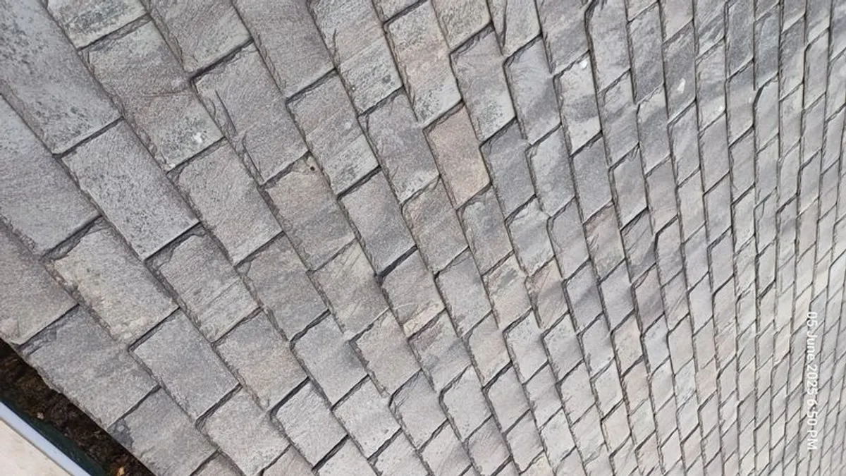Reclaimed Killaloe Roofing Slates  12 by 8 .1800 available - Image 2