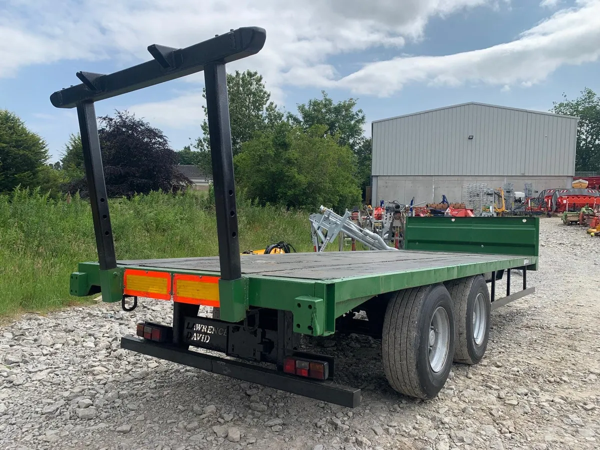 BISON 24' X 8' FLAT TRAILER - Image 4
