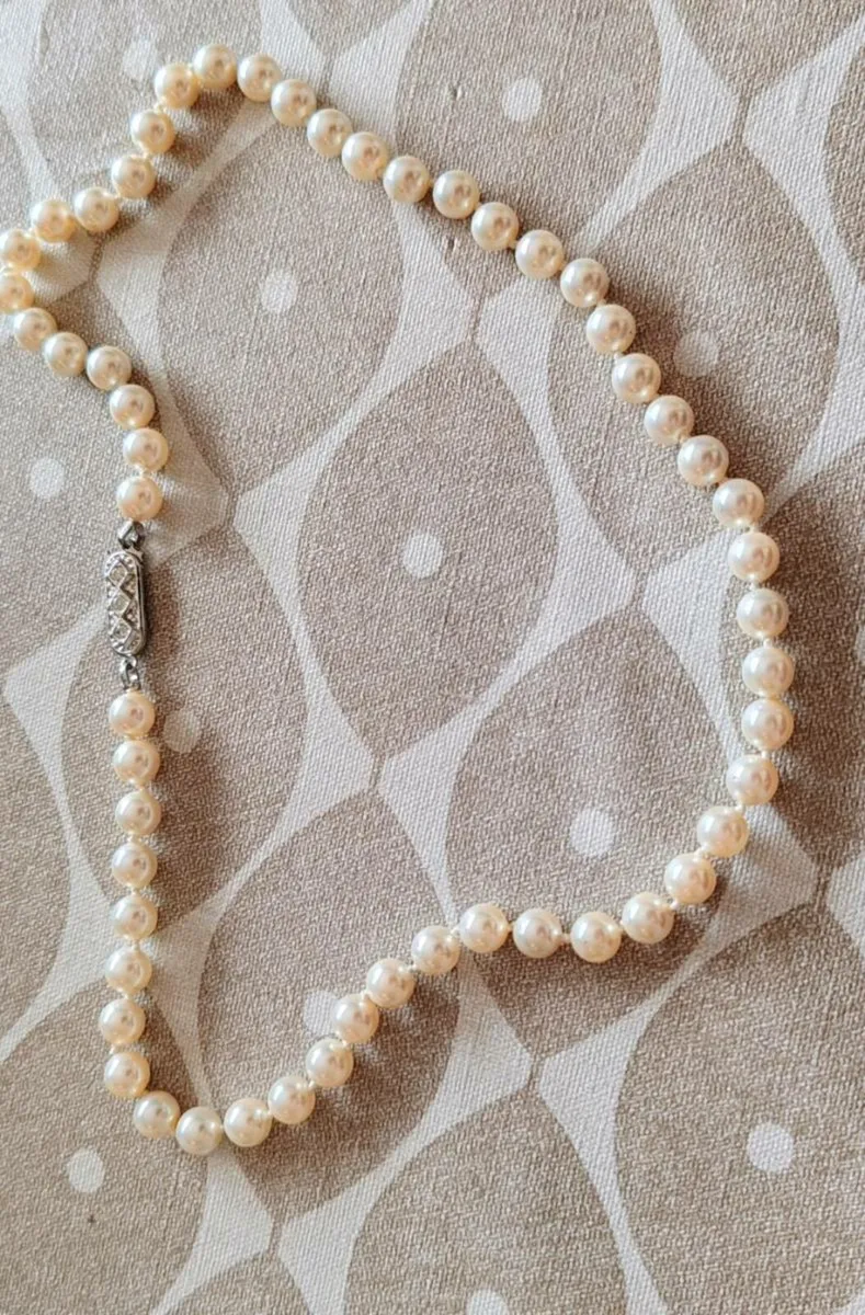 Retro pearl necklace - Image 4