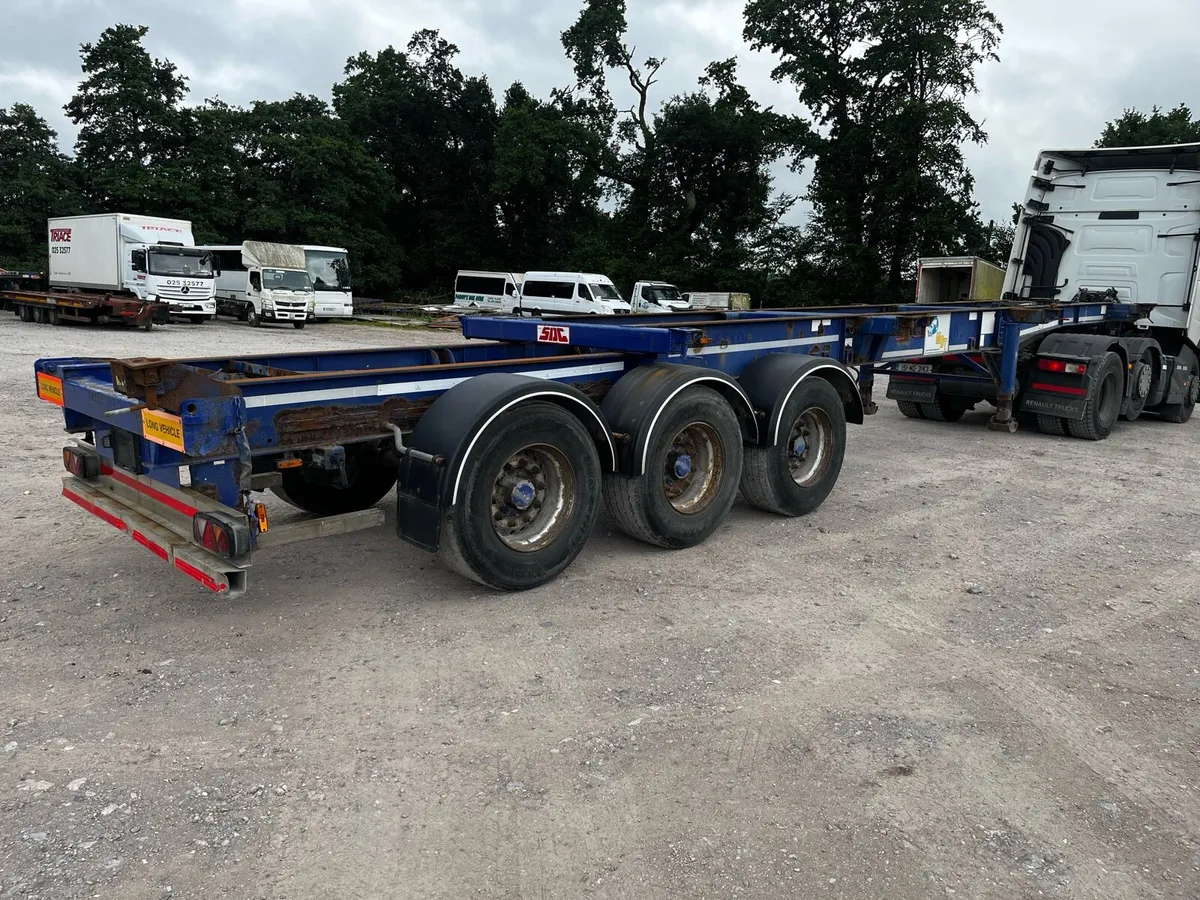SDC Sliding skeletal trailers - Image 1
