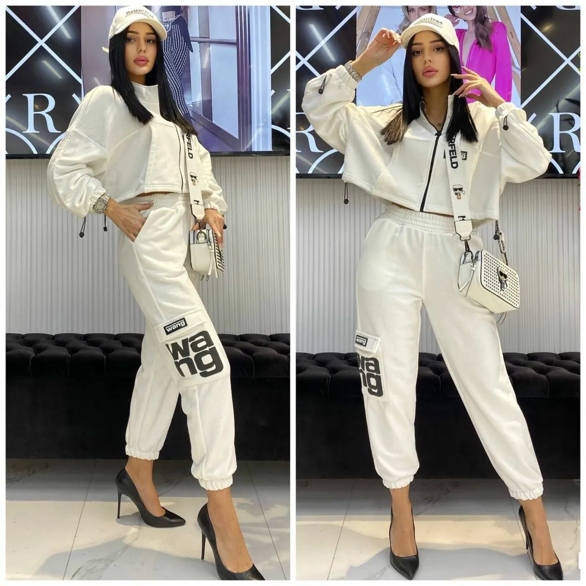A three-pieces Wang Neon set with a skirt - Image 4