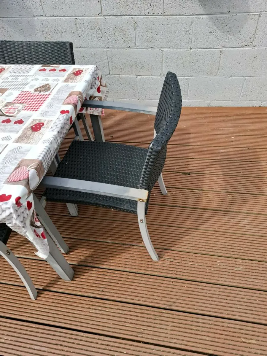 Garden Table and Chairs - Image 3