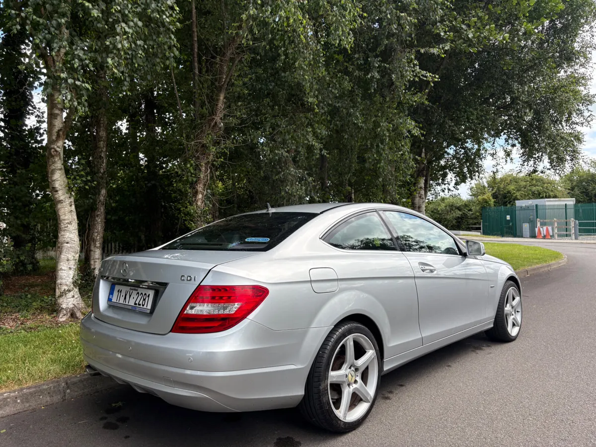 2011 Mercedes c class coupe low kms immaculate - Image 3