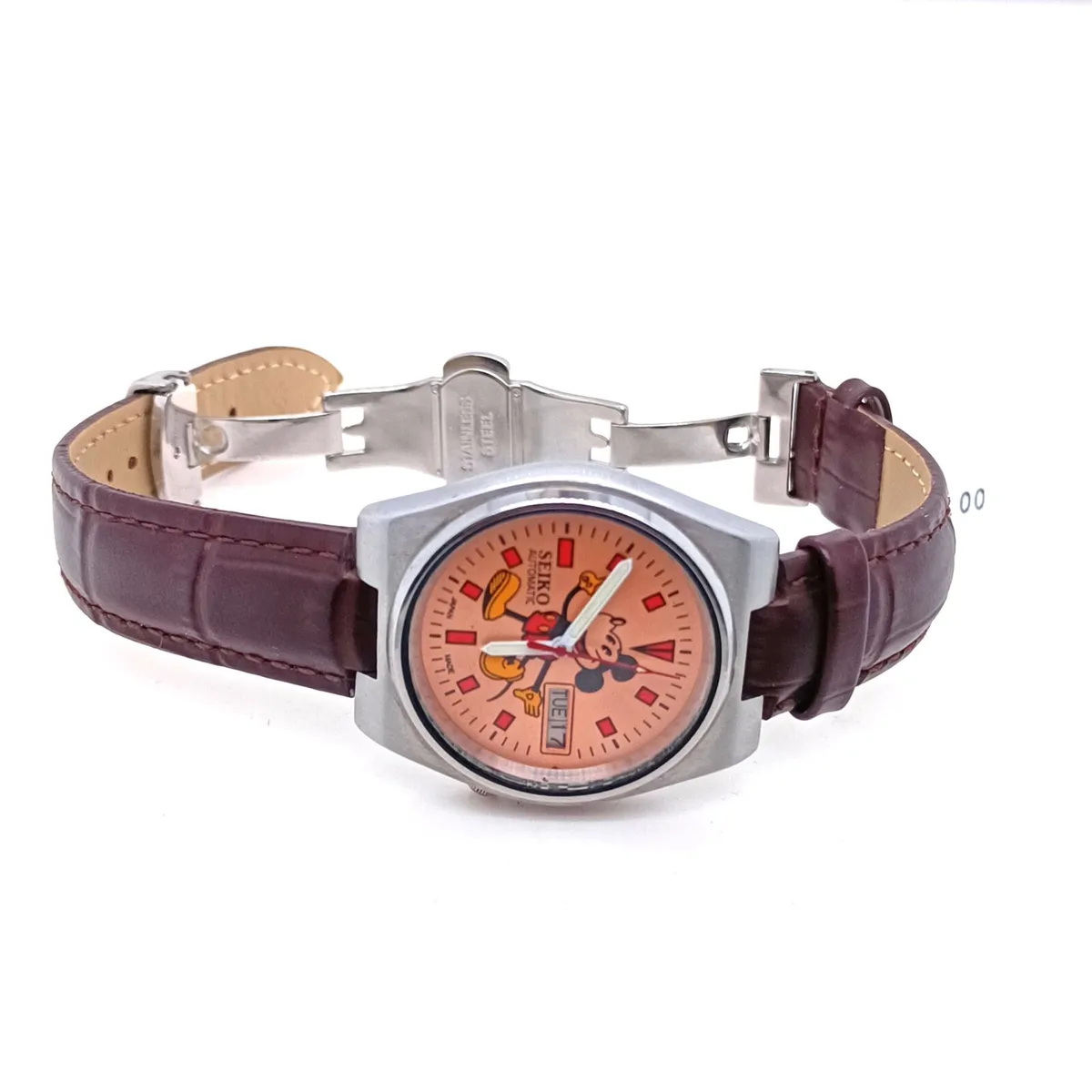 Vintage Seiko Automatic Mickey Mouse Watch - Image 1