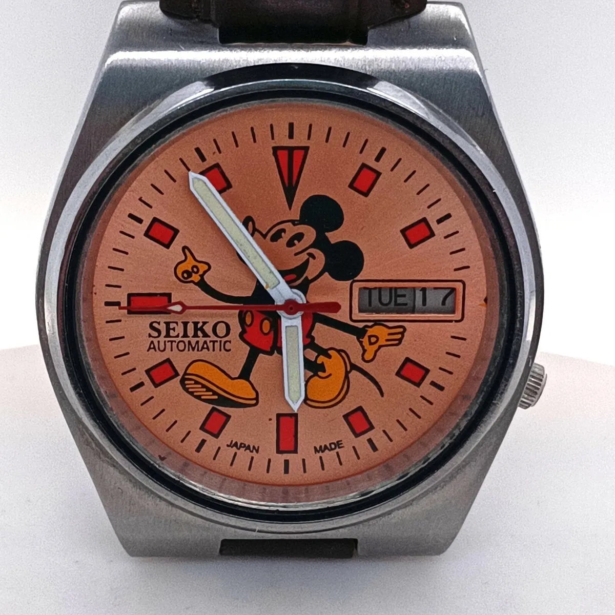 Vintage Seiko Automatic Mickey Mouse Watch - Image 3