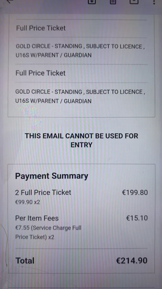 Chris Brown Tickets x 2