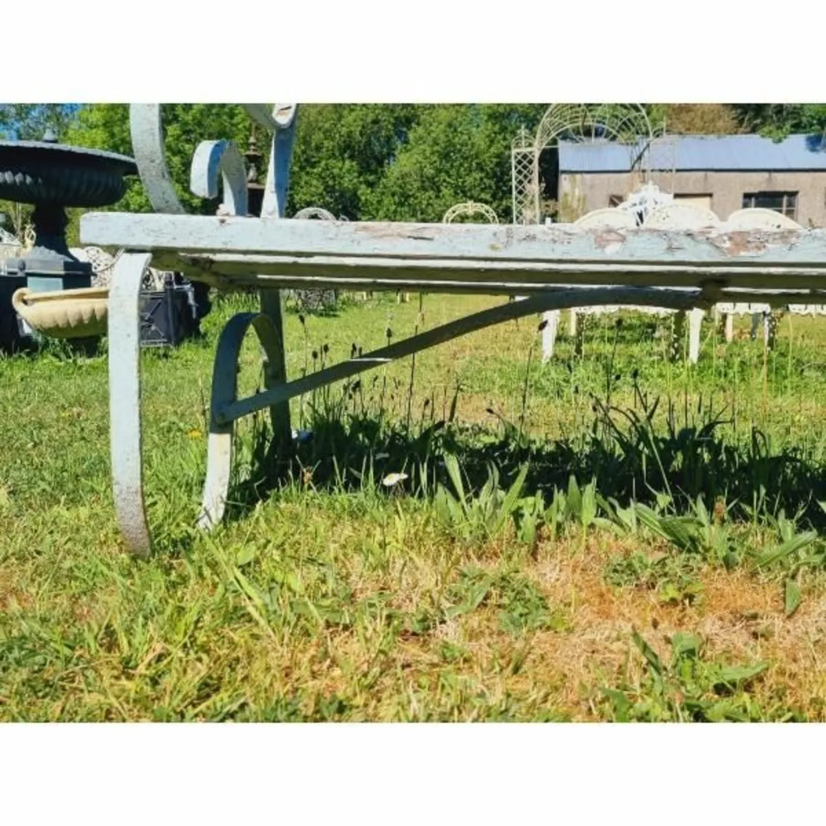 Antique Garden Bench KAS773 - Image 4