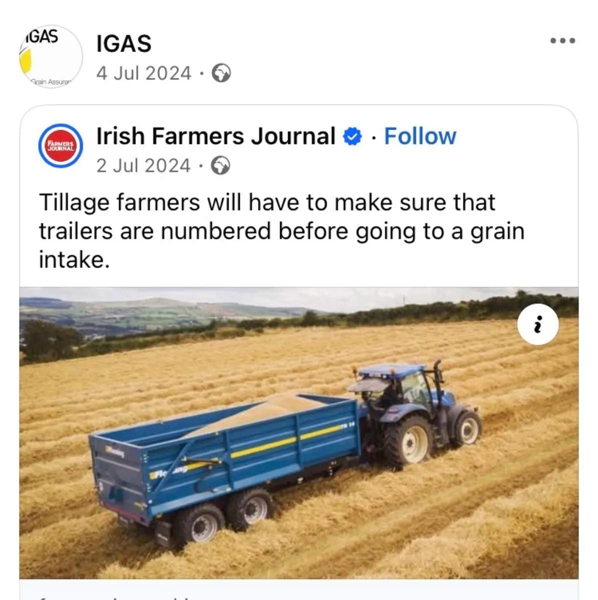IGAS trailer numbers made - Image 2