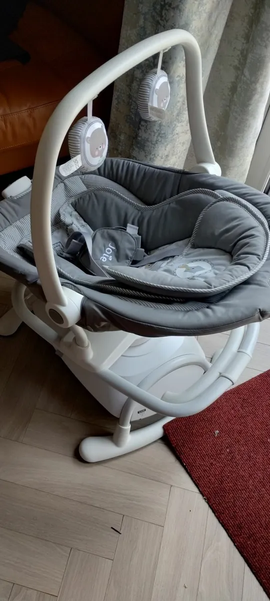 Baby swing- Joie Sansa 2-in-1 Baby Swing - Image 2
