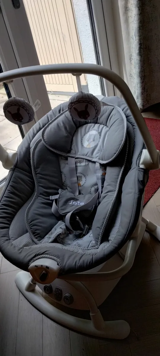 Baby swing- Joie Sansa 2-in-1 Baby Swing - Image 3