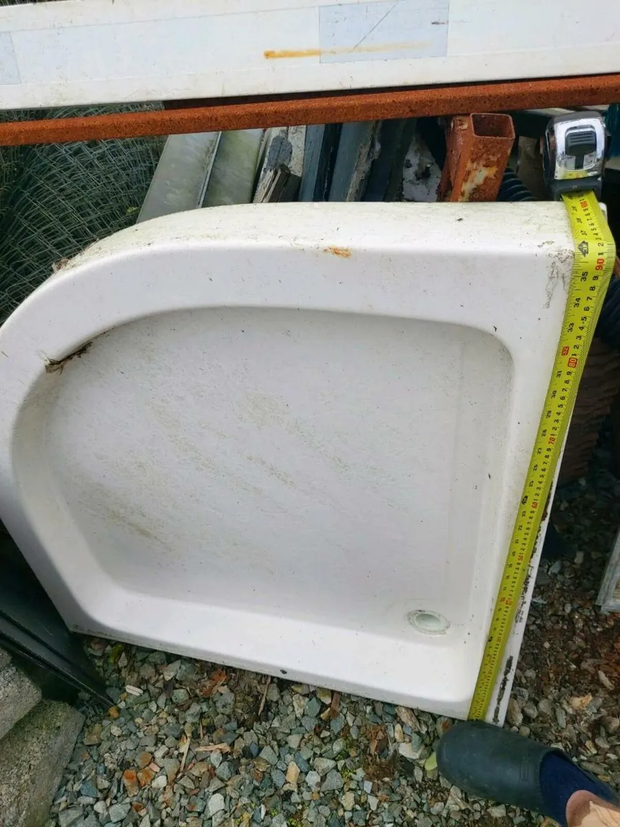 3 Shower trays - Image 4