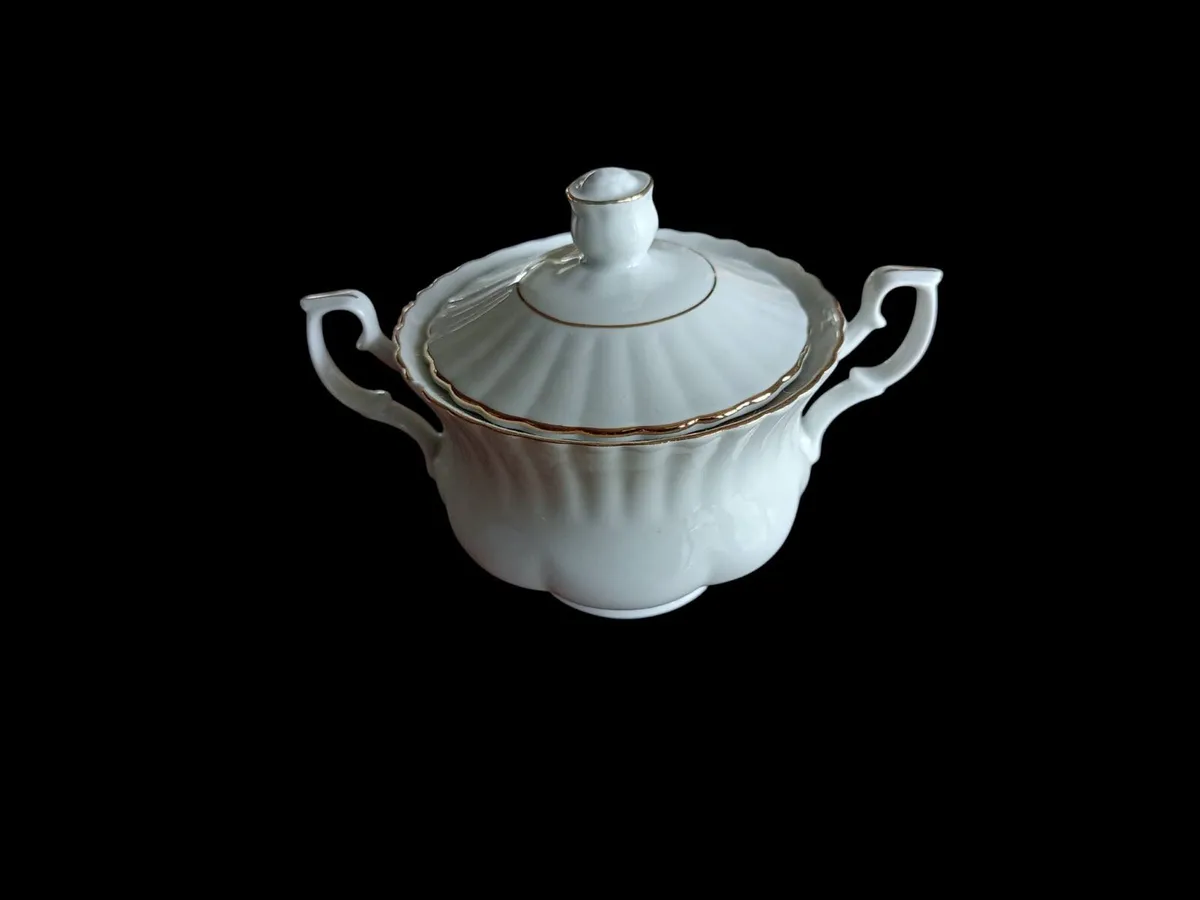 China,Cups and saucer, sugar bowl, jug, chodziez - Image 2