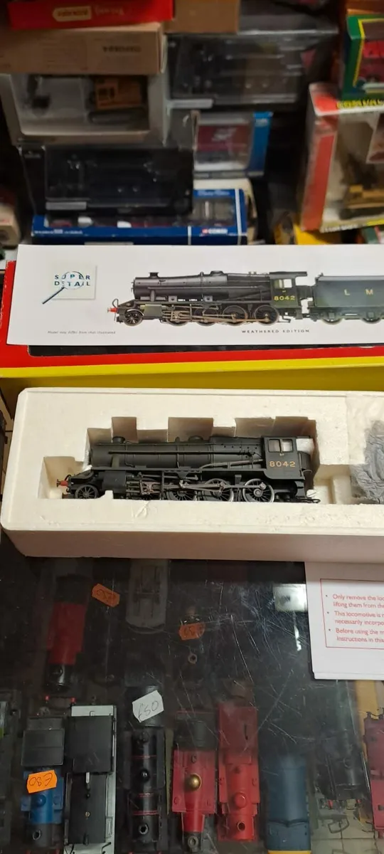 Hornby OO Gauge LMS 8F Steam Engine - Image 2
