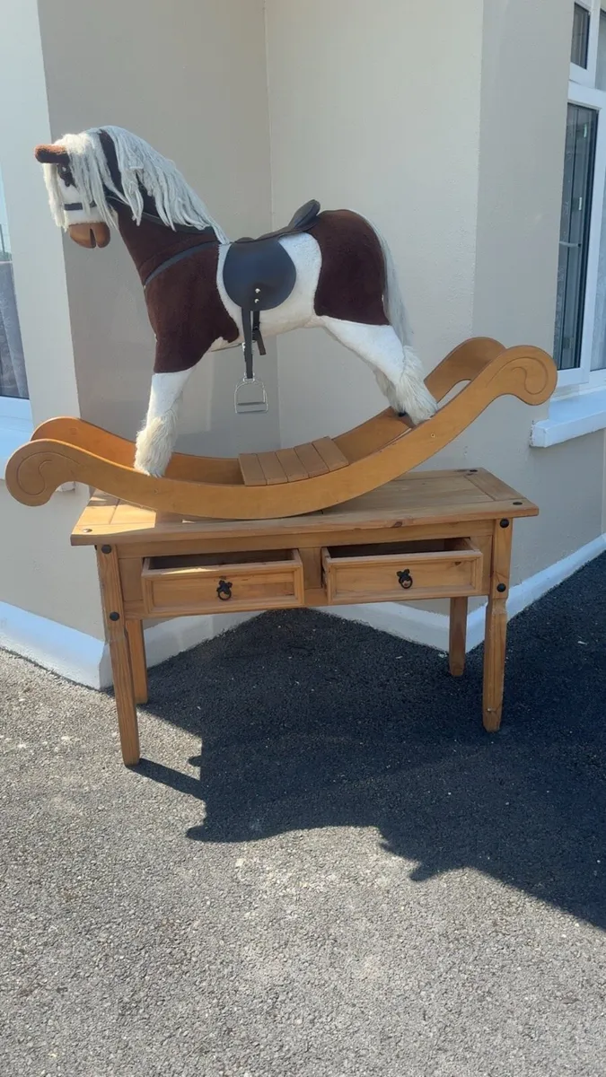 Rocking horse and table - Image 2
