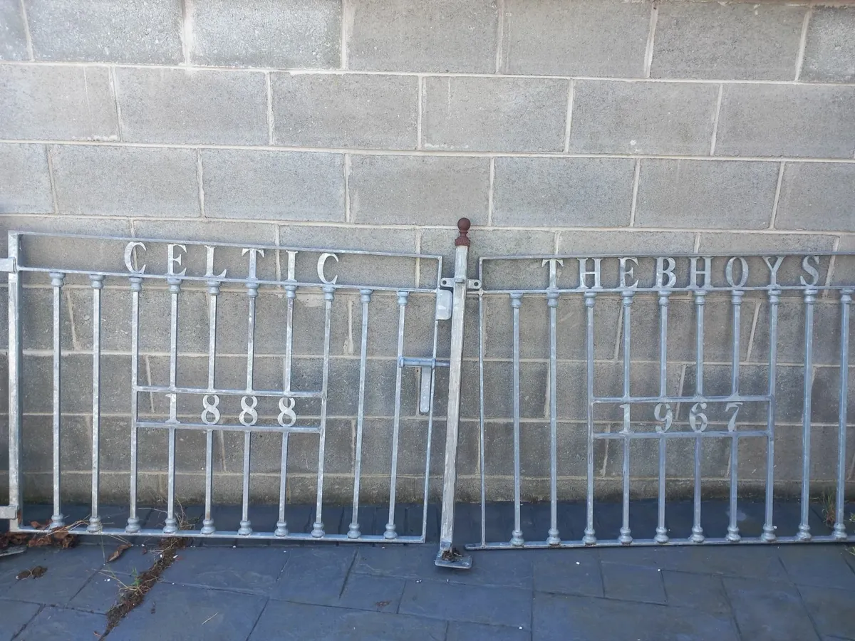 Celtic gate and railings - Image 3
