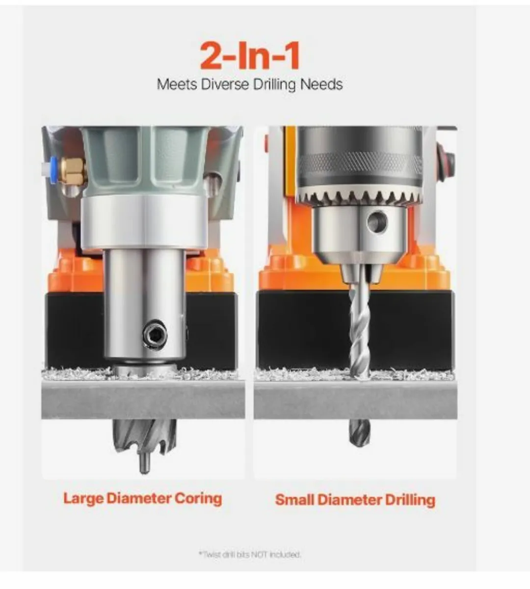 Magnetic Drill 1450W 12500N Portable Mag Drill - Image 3