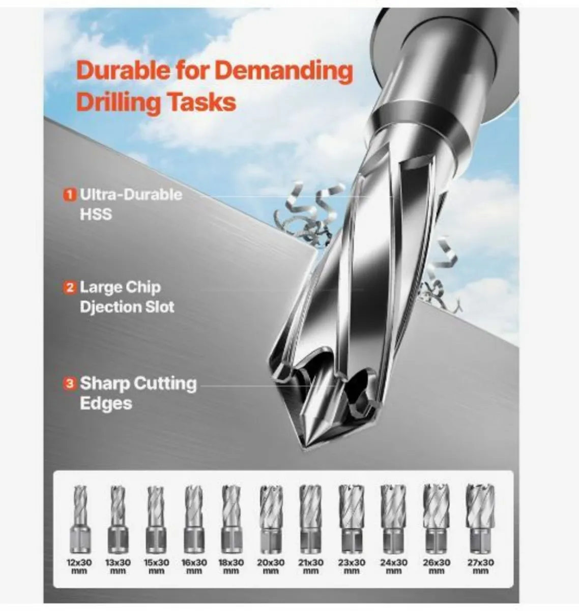 Magnetic Drill 1450W 12500N Portable Mag Drill - Image 4