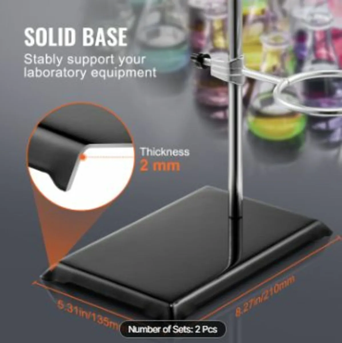 Lab Stand Support, Laboratory Retort - Image 3