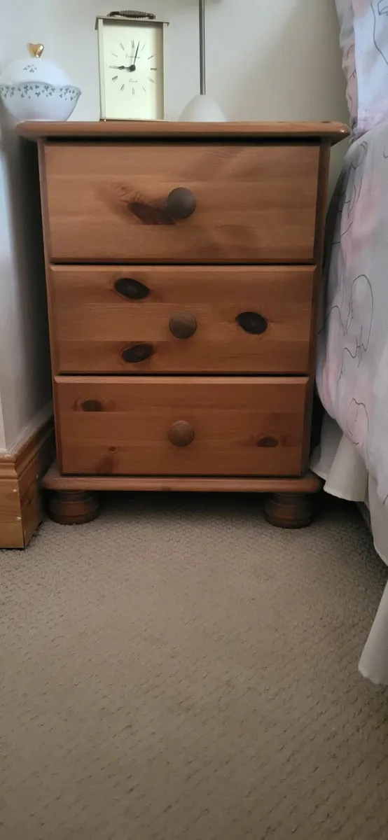 2 bed side lockers - Image 2