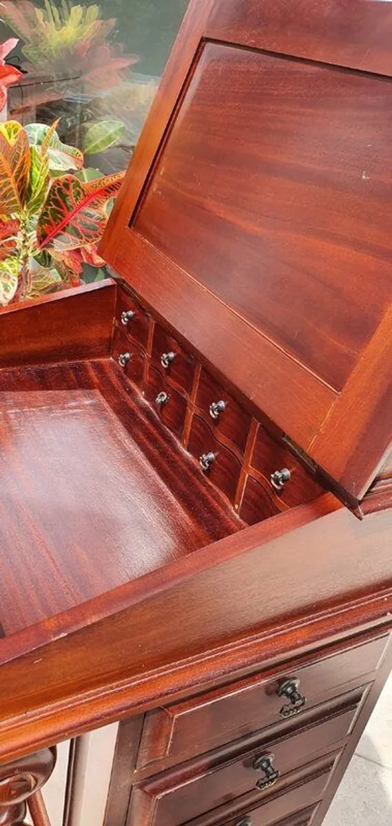 Antique writing desk - Image 4