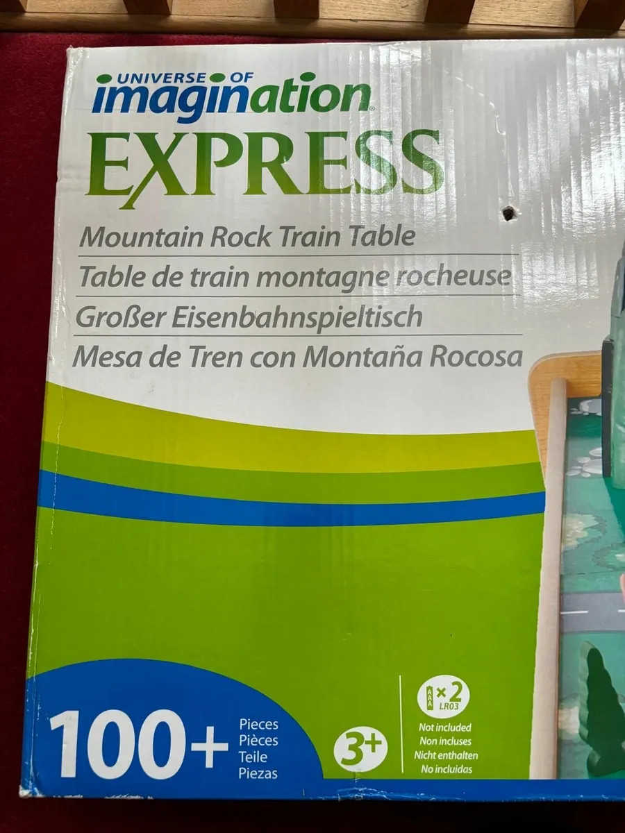 Mountain Rock Wooden 100 piece Train Set - Image 4