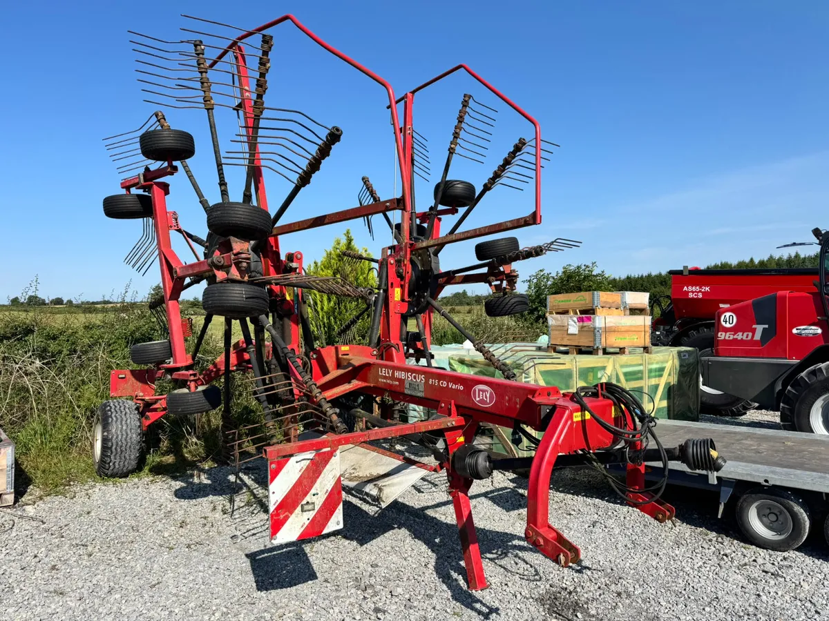 2014 Lely 815CD Rake - Image 1