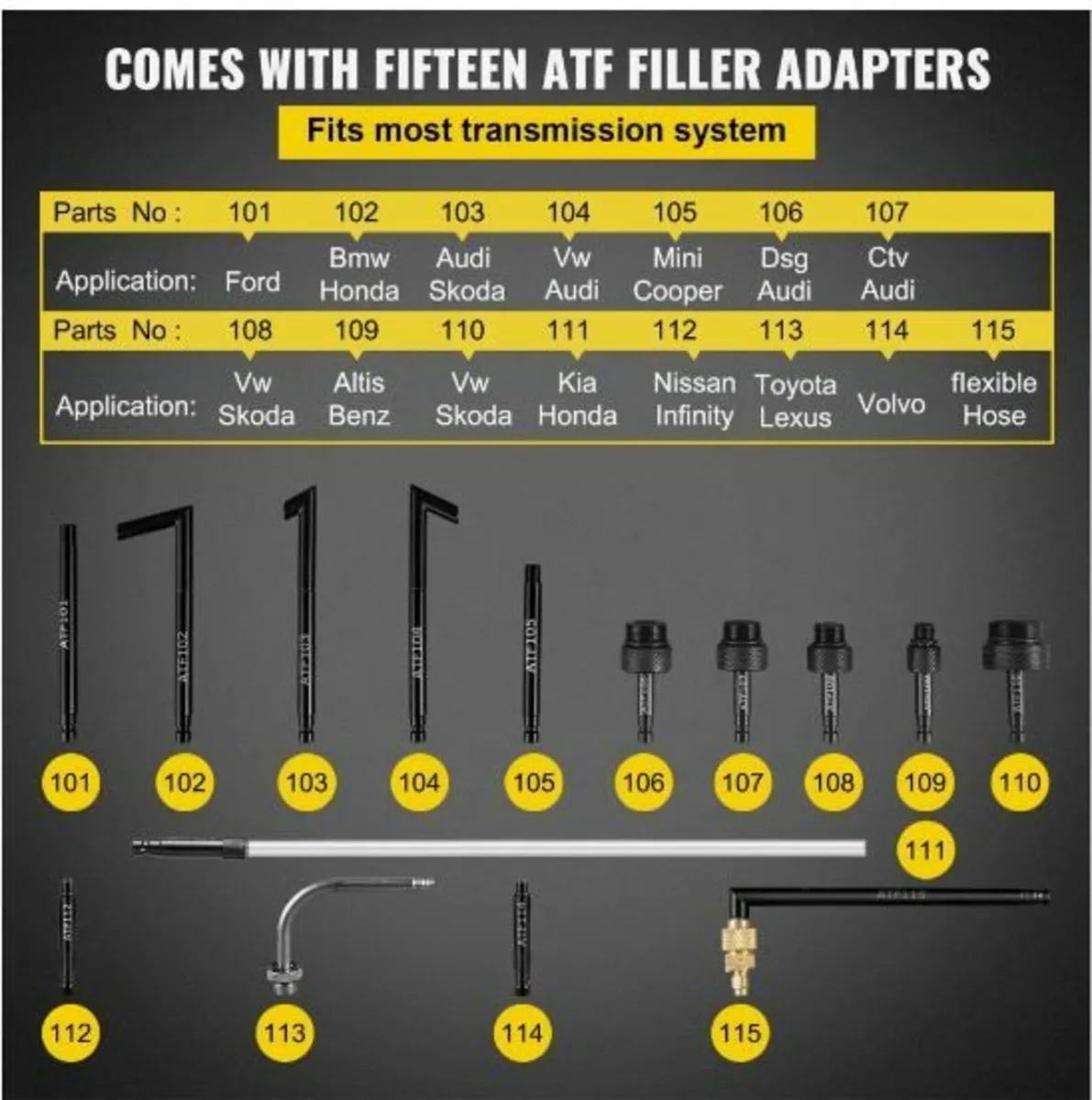 Transmission Fluid Pump Manual ATF Refill System - Image 2