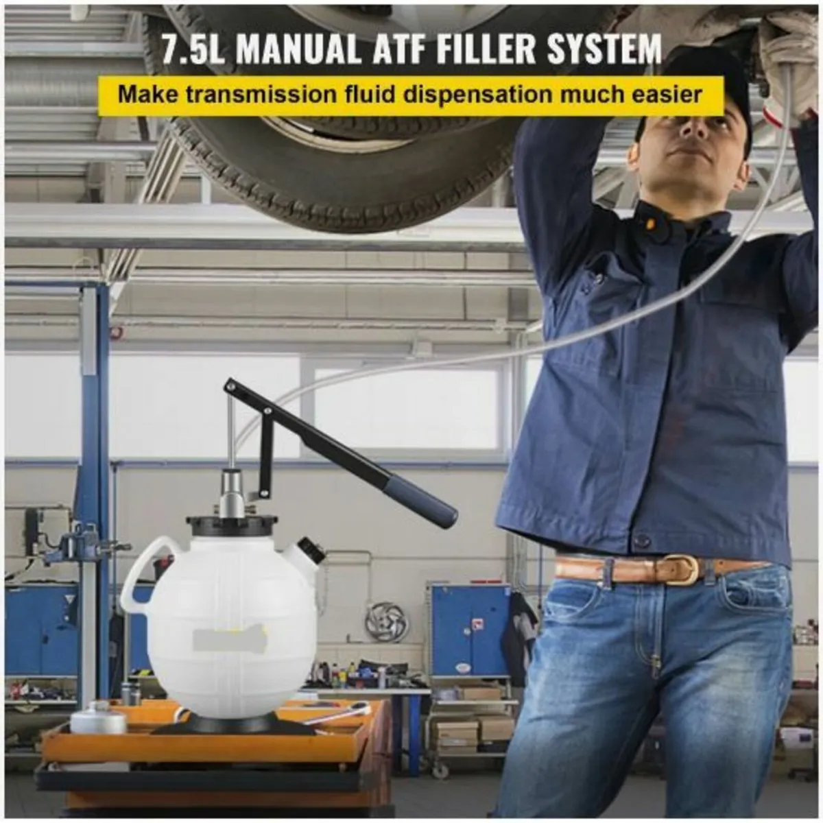 Transmission Fluid Pump Manual ATF Refill System - Image 3