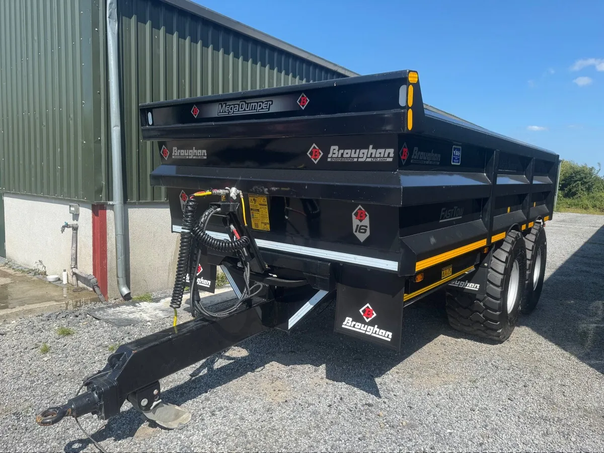 Broughan 16t dump trailer - Image 1