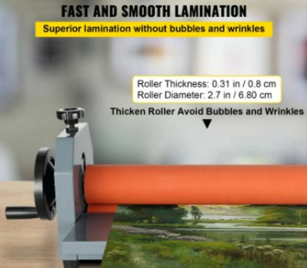 29.5" 750MM Manual Cold Roll Laminator - Image 3
