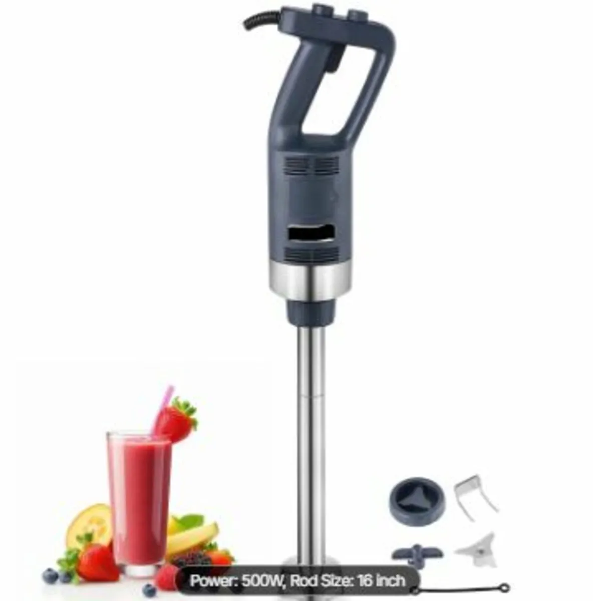 Commercial Immersion Blender 500W Heavy Duty - Image 1