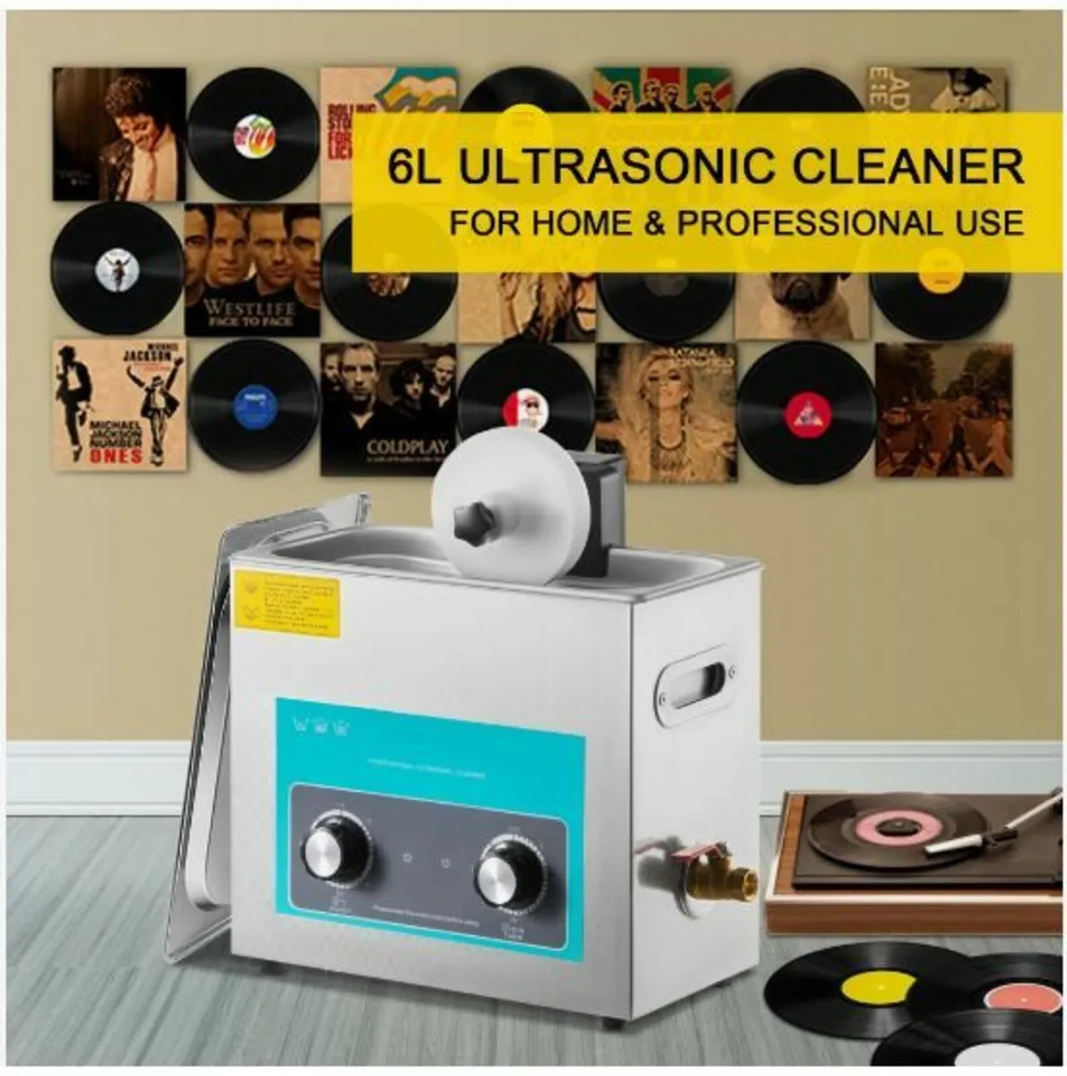 Ultrasonic Vinyl Record Cleaner 6L - Image 2